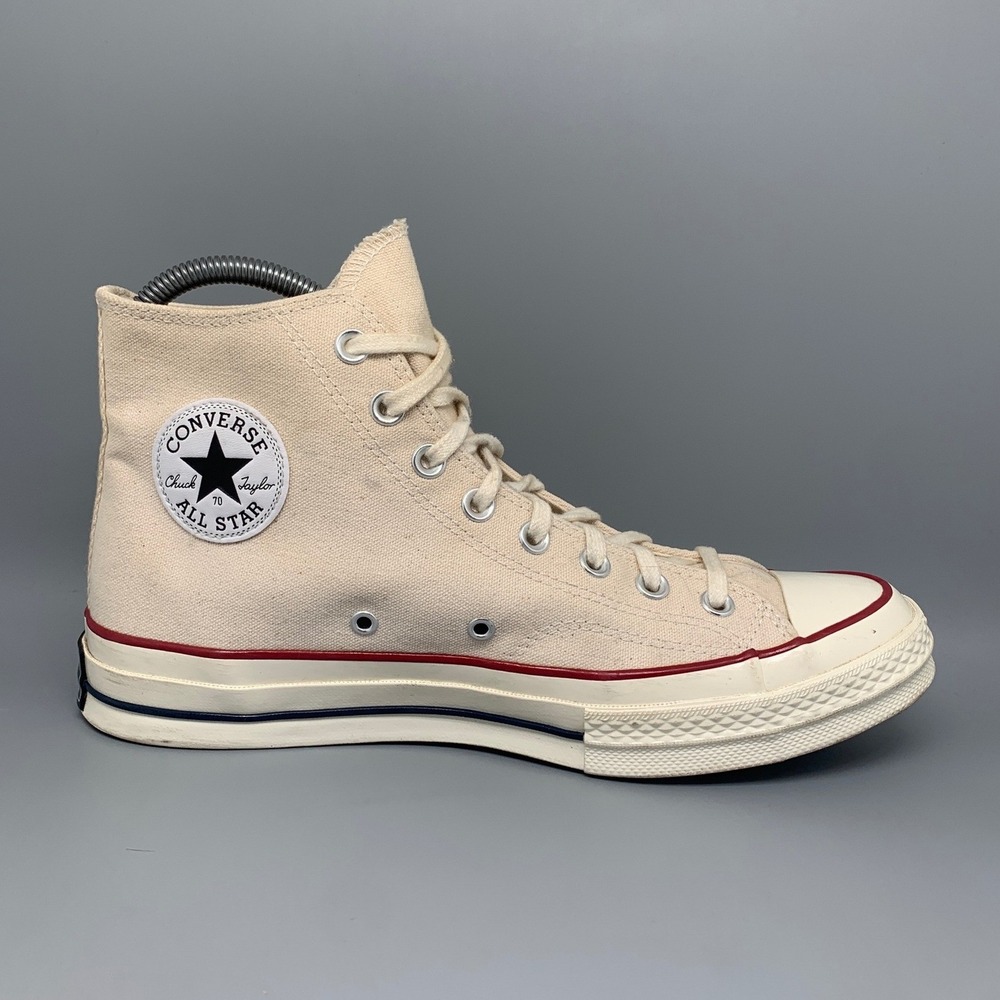 Converse Chuck 70 Hi Parchment Shoes 162053C Men's Sz 9 - Picture 7 of 10